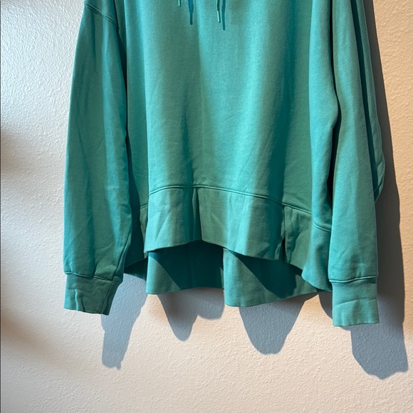 Nike Women's Teal Hoodie Sweater - Picture 3 of 9